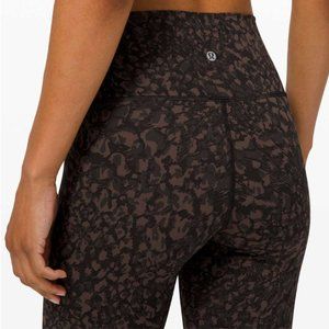 Lululemon Wunder Under High-Rise 25" *Full-On Luxtreme Wild Thing Camo Brown